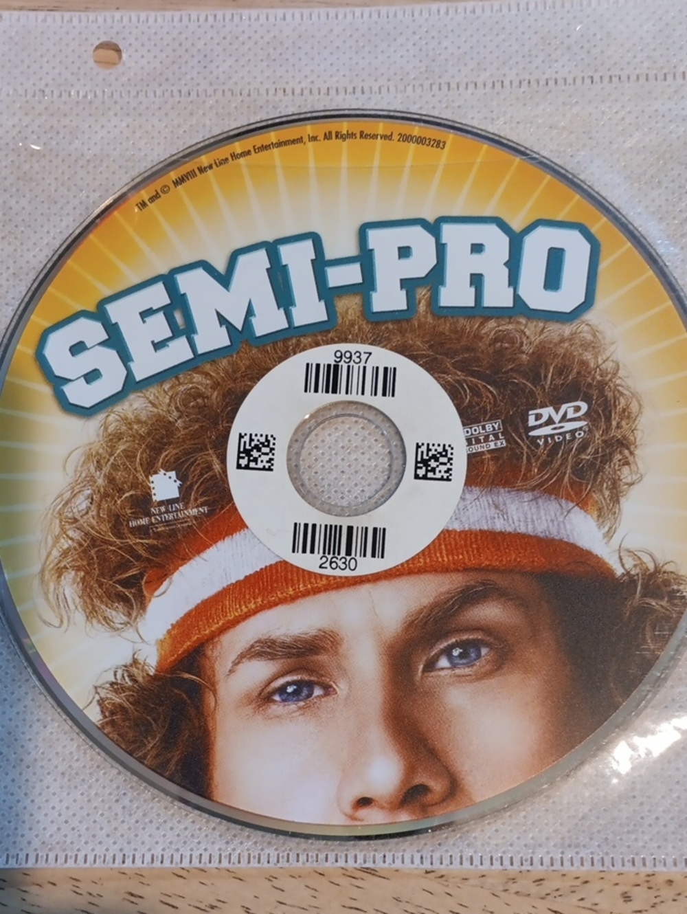 Semi-Pro DVD *NO CASE*